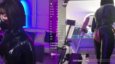 Latex Ruby online show from January 9, 2:40 pm