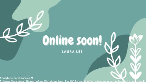 Laura Lee. online show from December 14, 1:45 am