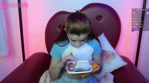 Snapshot of layla_castilloo chatting on January 22, 2:14 pm Layla online show from January 22, 2:14 pm