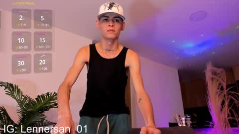 Snapshot of lennercollins_ chatting on February 27, 2:03 am Lenner INDEPENDENT MODEL online show from February 27, 2:03 am