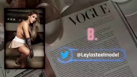 INSTA leylasteel model         online show from March 20, 1:05 pm