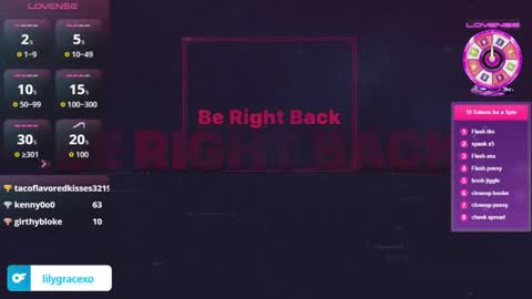 Lily Grace online show from February 6, 3:43 am