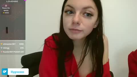 Snapshot of lilygracexoxo chatting on September 18, 1:53 am Lily Grace online show from September 18, 1:53 am