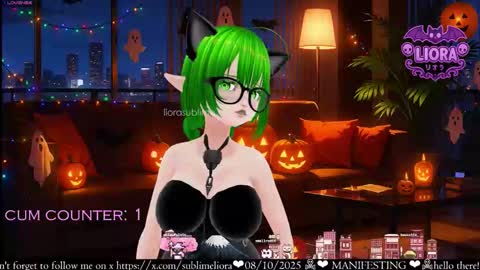 im Liora uwu   online show from October 9, 6:30 am