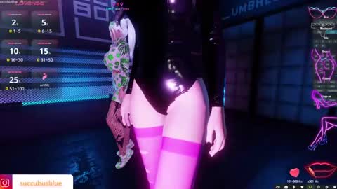 Succubus Blue online show from February 14, 10:58 pm