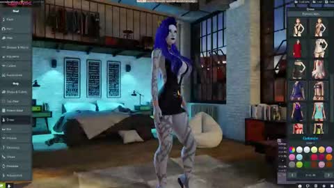 Succubus Blue online show from October 15, 10:21 pm