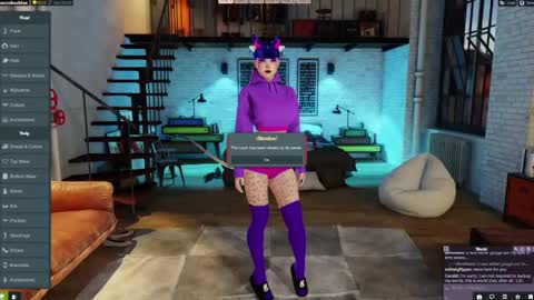 Succubus Blue online show from January 3, 6:44 am