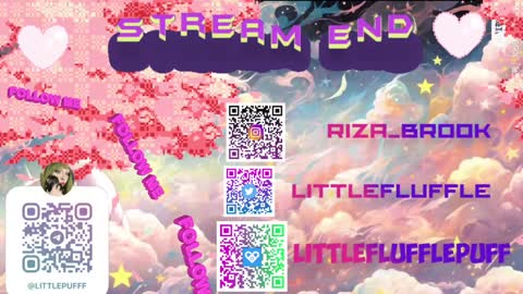 Snapshot of littleflufflepuff chatting on January 15, 9:20 pm Riza Riri Puff online show from January 15, 9:20 pm