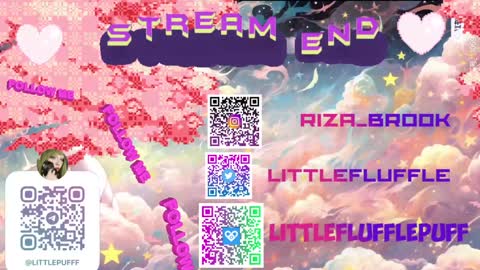 Snapshot of littleflufflepuff chatting on January 9, 9:58 pm Riza Riri Puff online show from January 9, 9:58 pm