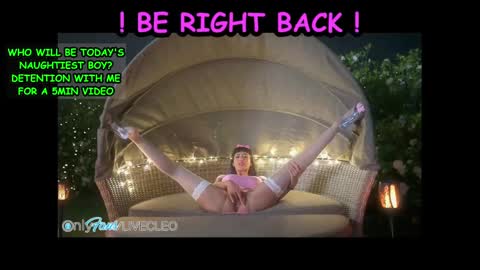 Snapshot of livecleo chatting on February 7, 11:34 pm Cleo Patra - online show from February 7, 11:34 pm