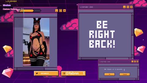 Snapshot of livfabi_ chatting on September 9, 6:19 pm Livfabi online show from September 9, 6:19 pm
