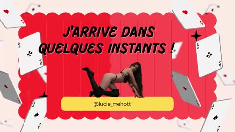 Lucie hot follow me on  online show from March 3, 1:23 pm