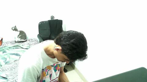 Snapshot of lucky_badboy chatting on January 4, 2:14 am Lucky online show from January 4, 2:14 am