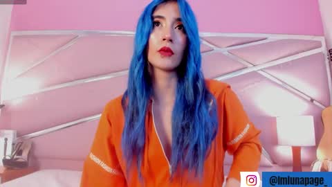 Snapshot of lunapagee chatting on February 12, 2:10 pm Luna Page online show from February 12, 2:10 pm
