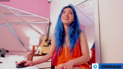 Snapshot of lunapagee chatting on February 12, 5:16 pm Luna Page online show from February 12, 5:16 pm