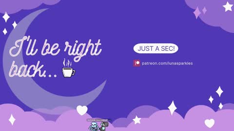 ..LunaSparkles. online show from September 17, 5:55 am