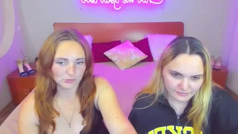 Lili and Bella online show from October 12, 6:54 pm