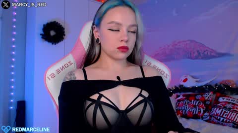 Snapshot of marceline_red chatting on December 9, 2:06 pm Lady Marceline online show from December 9, 2:06 pm