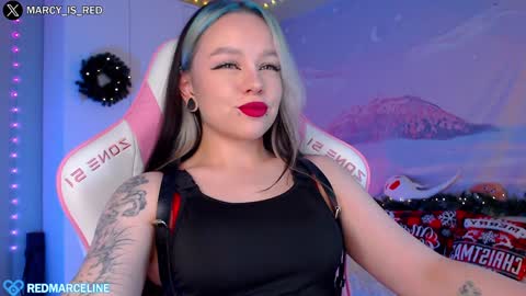 Snapshot of marceline_red chatting on December 12, 3:16 pm Lady Marceline online show from December 12, 3:16 pm