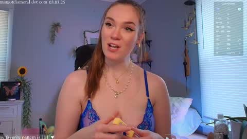 Snapshot of margotdiamond chatting on March 3, 6:13 pm online show from March 3, 6:13 pm