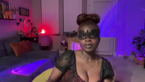 Snapshot of maskedmuse111 chatting on February 10, 1:57 am Mistress Jasmine NEXT STREAM 1129 7PM CST online show from February 10, 1:57 am