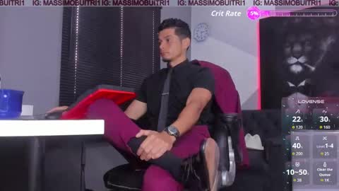 I am Massimo online show from October 15, 2:18 pm