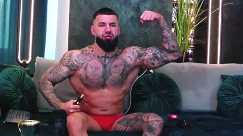 masterkingofmuscle online show from January 14, 6:45 am