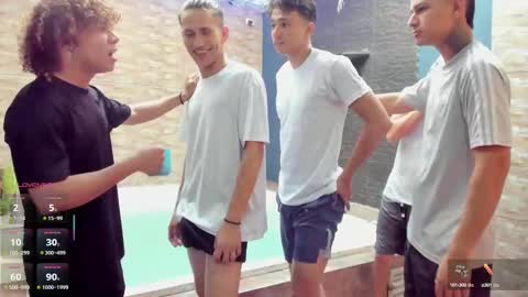 Team Cris Darwin- Fernando- Stiven- David online show from February 26, 8:36 pm