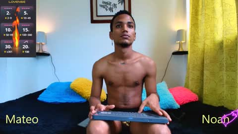 Snapshot of mateo_nick chatting on January 14, 6:17 pm Mateo and Noah online show from January 14, 6:17 pm