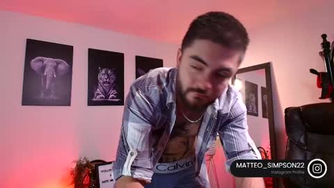 Snapshot of matteo_simpson chatting on March 12, 9:35 pm Matteo simpson online show from March 12, 9:35 pm