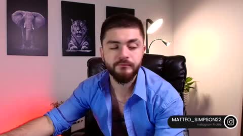 Snapshot of matteo_simpson chatting on March 6, 10:58 pm Matteo simpson online show from March 6, 10:58 pm