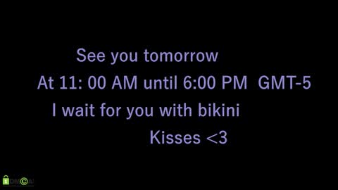 Maya online show from October 4, 8:39 pm