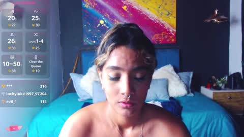Snapshot of meganadriels96 chatting on March 2, 10:05 pm M E G A N online show from March 2, 10:05 pm