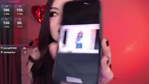 Snapshot of meow__baby chatting on February 25, 6:12 pm Amy Meow online show from February 25, 6:12 pm
