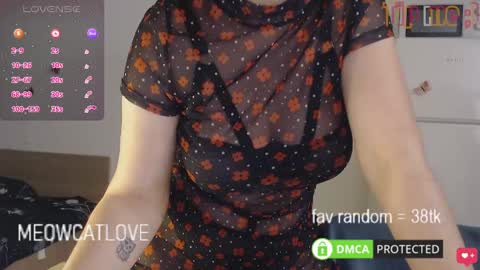 Snapshot of meowcatlove chatting on January 30, 8:42 pm meowcatlove online show from January 30, 8:42 pm
