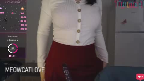 Snapshot of meowcatlove chatting on January 9, 8:44 pm meowcatlove online show from January 9, 8:44 pm