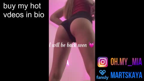 Mia Martskaya online show from January 13, 7:38 am