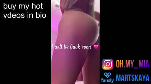 Mia Martskaya online show from April 4, 7:59 am