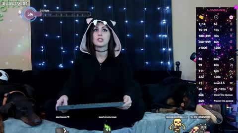 Snapshot of midnightpixie chatting on January 3, 5:17 am Jenna Talia online show from January 3, 5:17 am