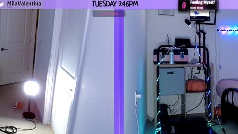 Snapshot of milavalentinax chatting on January 8, 2:46 am Mila Valentina online show from January 8, 2:46 am