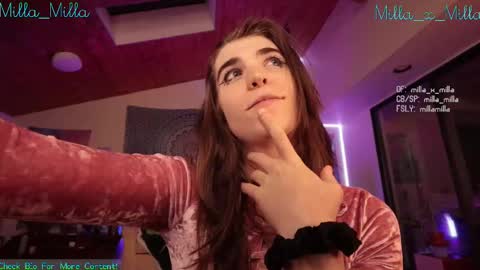 milla_milla online show from February 23, 6:28 am