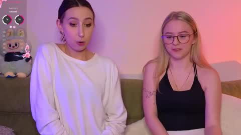 MilaBlack and  StacyBlonde Today unboxing Lovens OMG online show from January 31, 7:44 pm