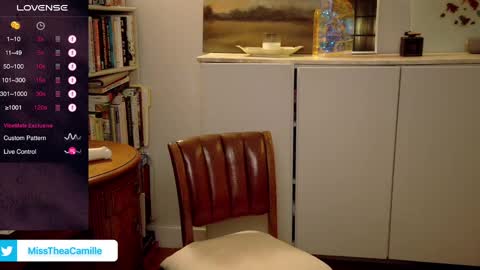MissThea online show from January 23, 11:05 pm