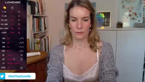MissThea online show from January 23, 8:02 pm