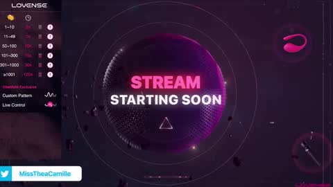 MissThea online show from February 4, 6:38 pm