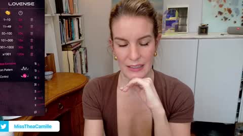 MissThea online show from January 18, 7:58 pm