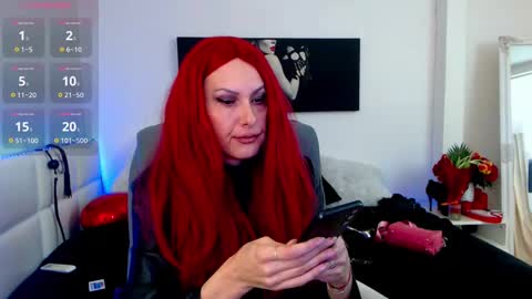 MistressEvelyn  online show from March 10, 5:54 am
