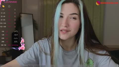 Snapshot of monikavenom chatting on February 2, 5:15 pm Monika online show from February 2, 5:15 pm