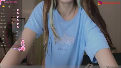 Snapshot of monikavenom chatting on March 4, 4:20 pm Monika online show from March 4, 4:20 pm