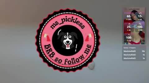 Snapshot of ms_pickless chatting on March 6, 3:45 pm Annabelle online show from March 6, 3:45 pm